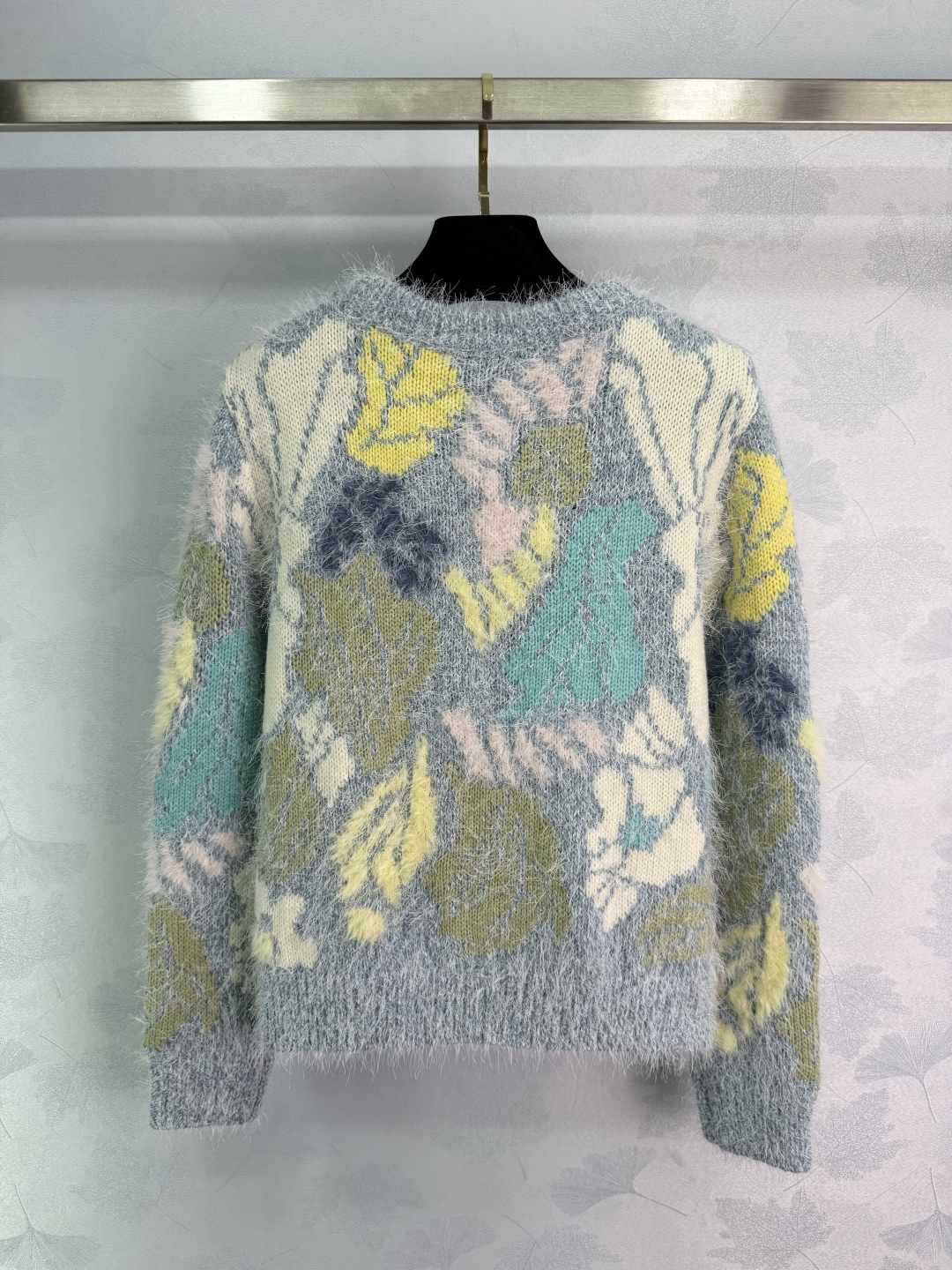 Chanel Heavy Mohair Crew Neck Long Sleeve Top - Image 3