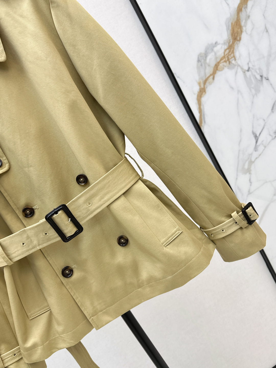 Burberry 25Ss—A new classic mid-length trench coat for fall and winter. - Image 8
